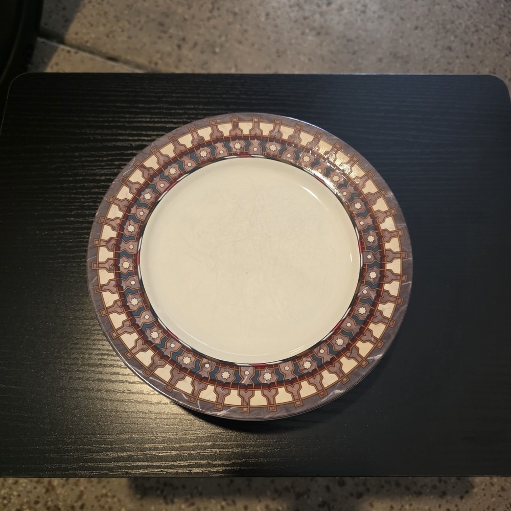 VTG Andalusia Collection By Sasaki Salad Plate 7 3/4 Inch 5 Piece Set Rare